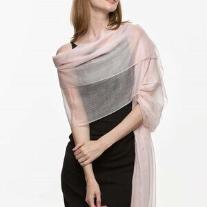 Ovcio Featherlight Blush Cashmere Scarf - NWT